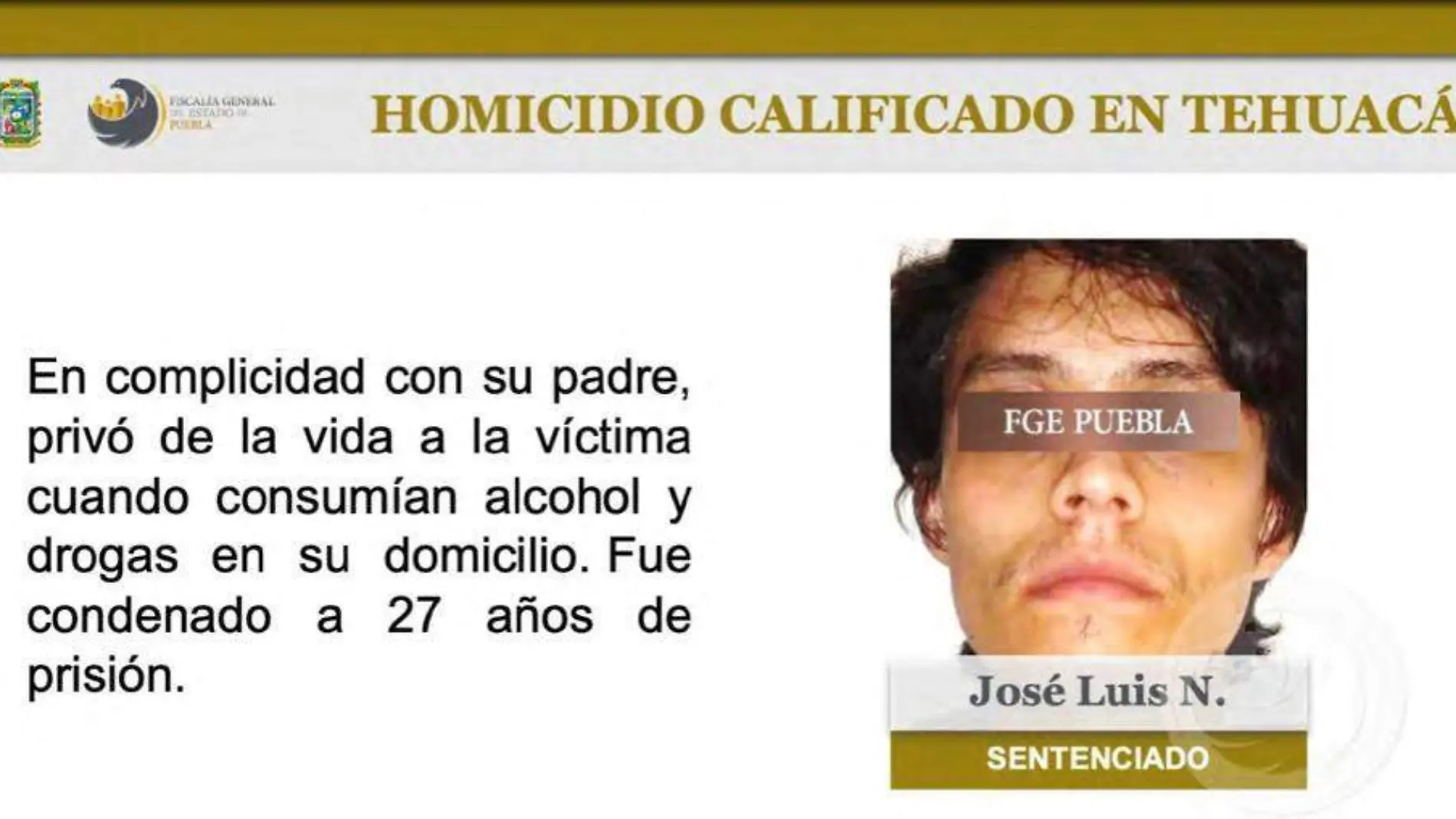 Sentencian por homicidio a José Luis N., el cuerpo fue descuartizado y puesto en bolsas de basura